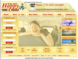 Travel Agency Website Designing Companies in India