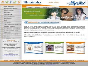 Mental Rehabilitation Center Web Design Services in Mumbai
